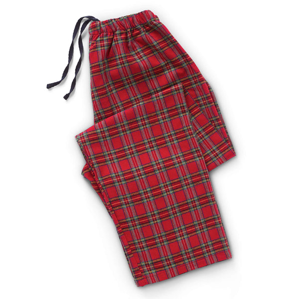 Red and discount black pyjama bottoms