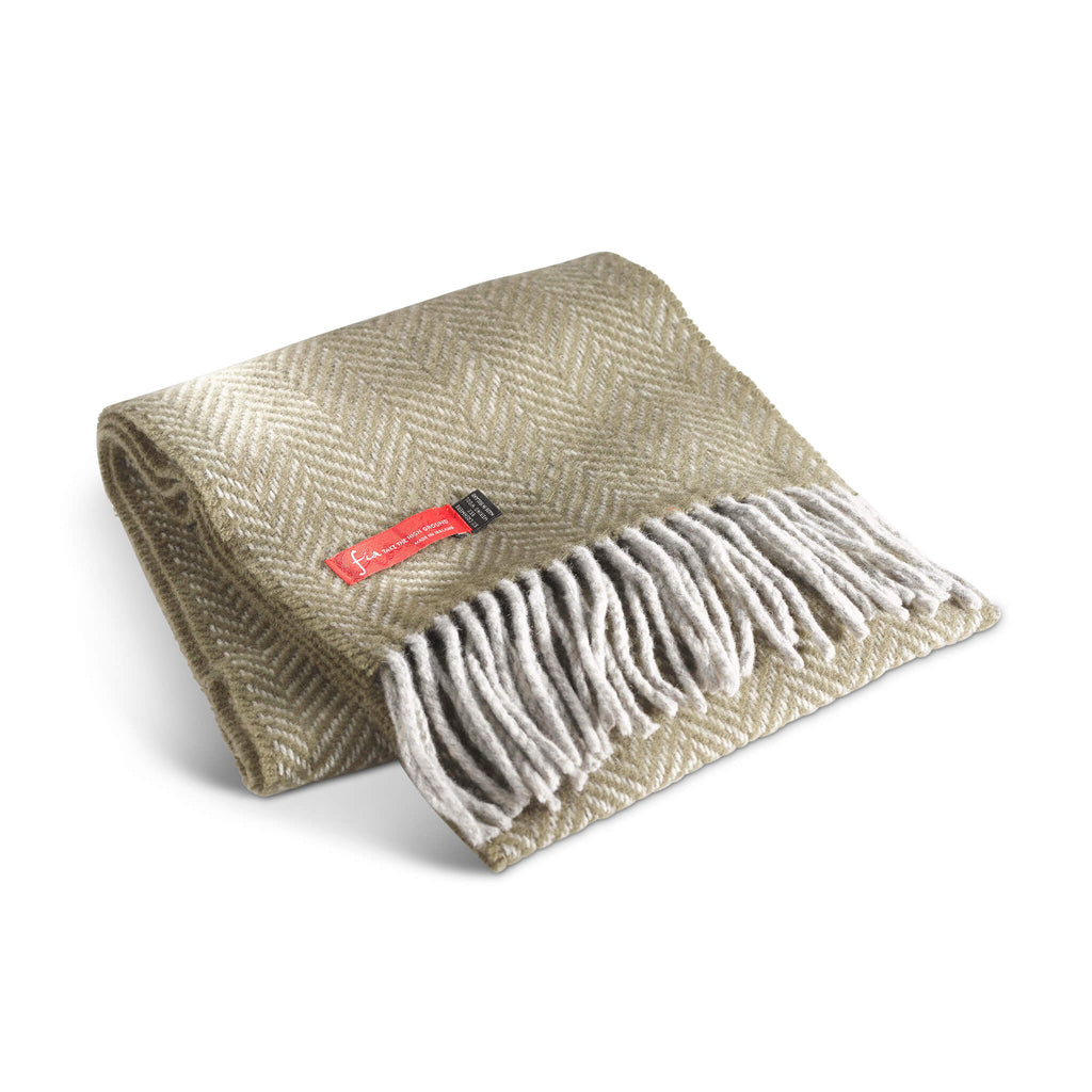 Merino wool scarf with cashmere - Tinne